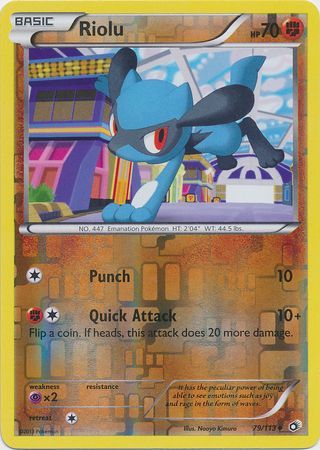 Riolu - 79/113 - Uncommon - Reverse Holo available at 401 Games Canada