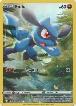 How Rare Is Riolu 401 Games Canada - Riolu - GG26/GG70 - Holo Rare