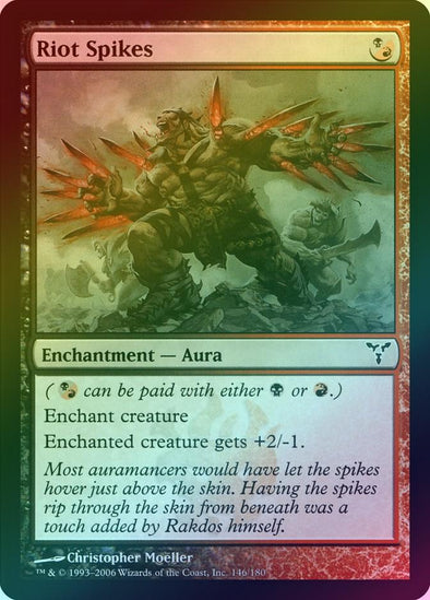401 Games Canada - Riot Spikes (Foil) (DIS) 401 Games Canada - Riot Spikes (Foil) (DIS)