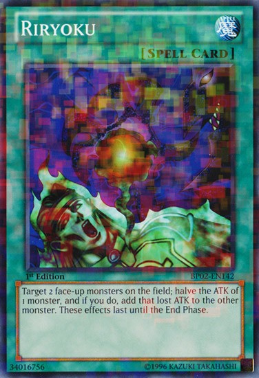 Riryoku - BP02-EN142 - Mosaic Rare - 1st Edition available at 401 Games Canada