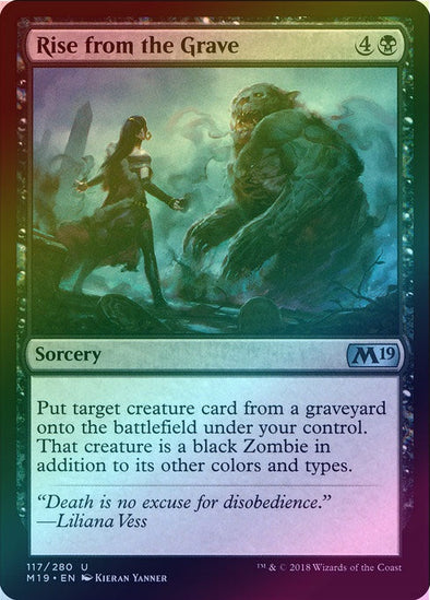 Rise from the Grave (Foil) (M19) available at 401 Games Canada