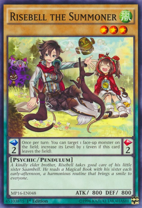 Risebell the Summoner - MP16-EN048 - Common - 1st Edition available at 401 Games Canada