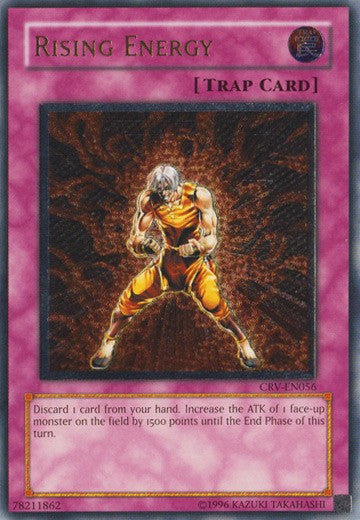 Rising Energy - CRV-EN056 - Ultimate Rare - Unlimited available at 401 Games Canada