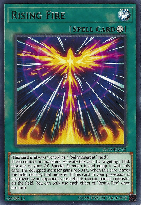 Rising Fire - RIRA-EN053 - Rare - Unlimited available at 401 Games Canada