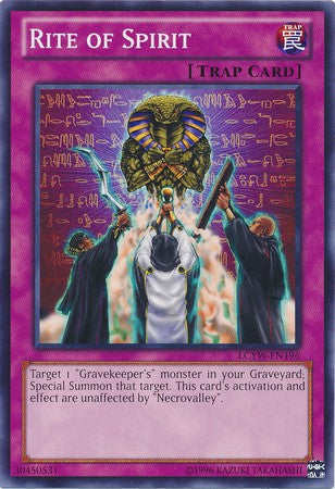 Rite of Spirit - LCYW-EN196 - Common - Unlimited available at 401 Games Canada