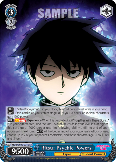 Ritsu: Psychic Powers (SR) available at 401 Games Canada