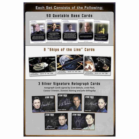 Rittenhouse Star Trek Enterprise Archives Series 1 available at 401 Games Canada