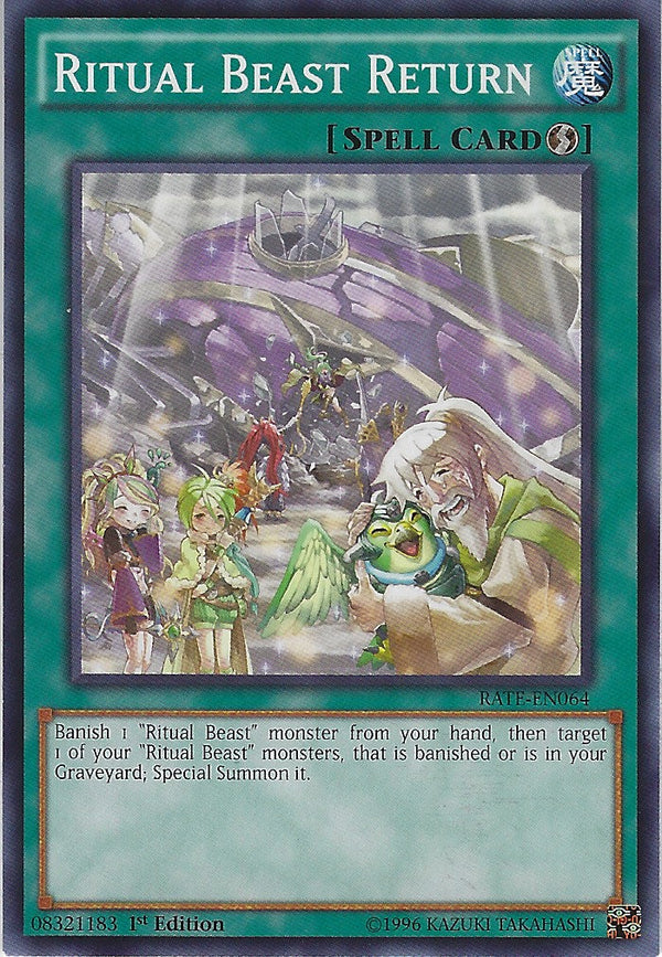 Ritual Beast Return - RATE-EN064 - Common - Unlimited available at 401 Games Canada