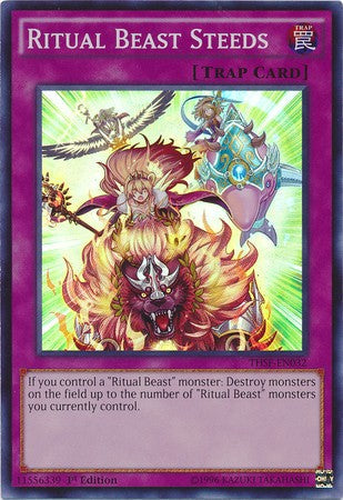 Ritual Beast Steeds - THSF-EN032 - Super Rare - 1st Edition available at 401 Games Canada