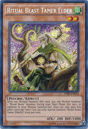 Ritual Beast Tamer Elder - THSF-EN023 - Secret Rare - Unlimited available at 401 Games Canada