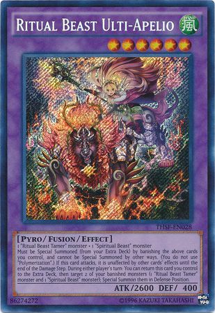 Ritual Beast Ulti-Apelio - THSF-EN028 - Secret Rare - Unlimited available at 401 Games Canada