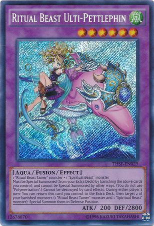 Ritual Beast Ulti-Pettlephin - THSF-EN029 - Secret Rare - Unlimited available at 401 Games Canada