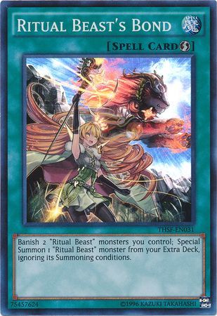 Ritual Beast's Bond - THSF-EN031 - Super Rare - Unlimited available at 401 Games Canada