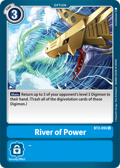 River of Power - BT2-095 - Uncommon available at 401 Games Canada