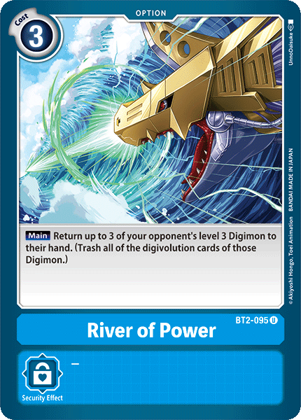 River of Power - BT2-095 - Uncommon available at 401 Games Canada