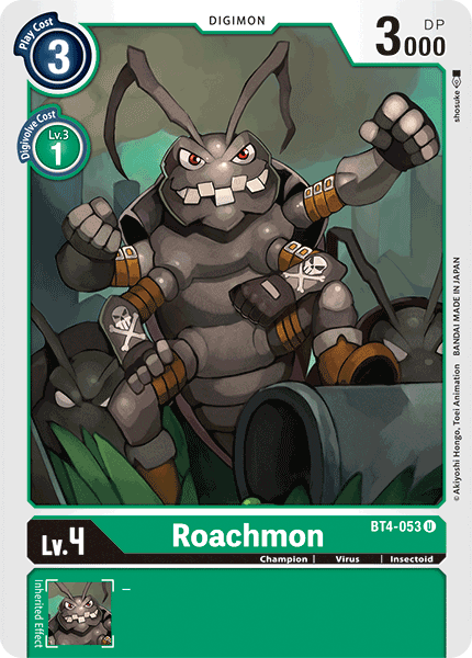 Roachmon - BT4-053 - Uncommon available at 401 Games Canada