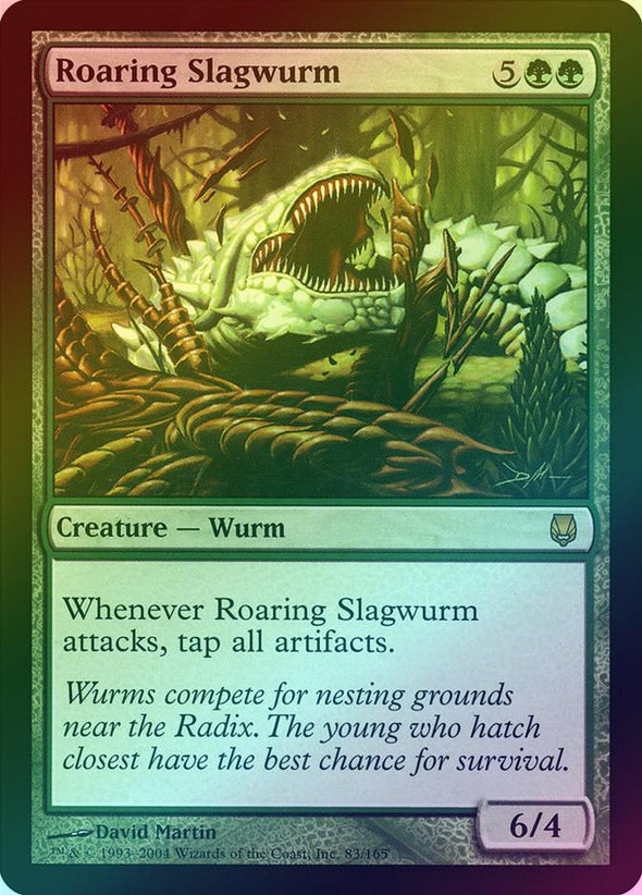Roaring Slagwurm (Foil) (DST) available at 401 Games Canada