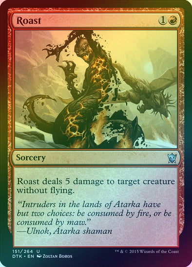 Roast (Foil) (DTK) available at 401 Games Canada