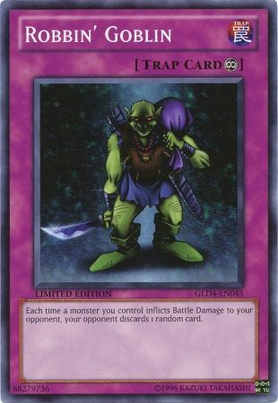 Robbin' Goblin - GLD4-EN045 - Common - Limited Edition available at 401 Games Canada