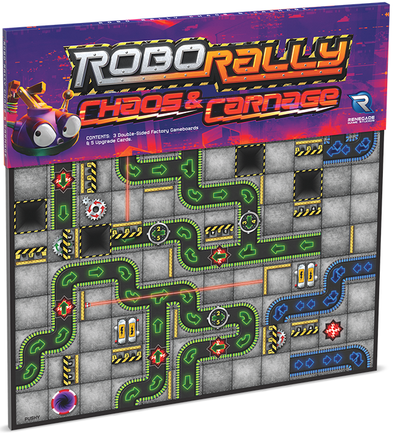 Robo Rally: Chaos & Carnage Expansion available at 401 Games Canada