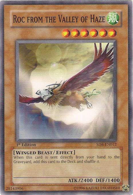 Roc from the Valley of Haze - SD8-EN012 - Common - 1st Edition available at 401 Games Canada