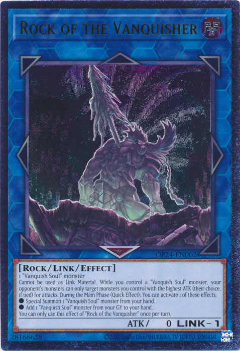 Rock of the Vanquisher (UTR) - OP24-EN002 - Ultimate Rare - Unlimited