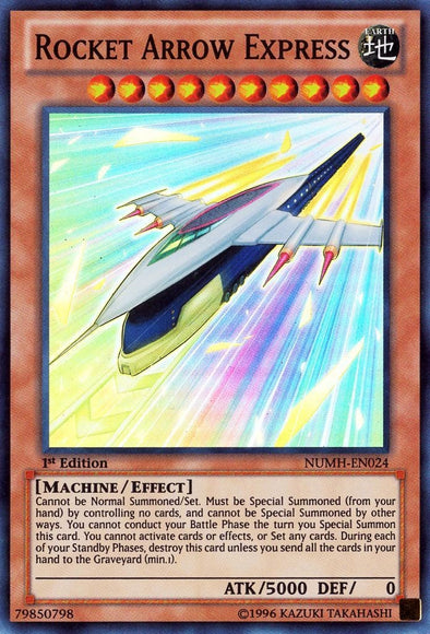 Rocket Arrow Express - NUMH-EN024 - Super Rare - 1st Edition available at 401 Games Canada