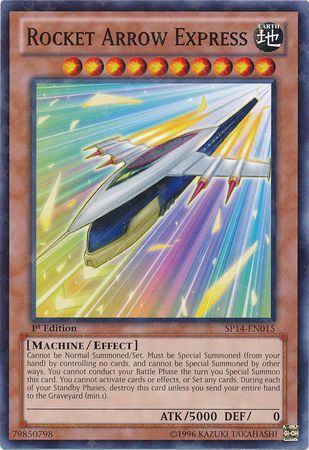 Rocket Arrow Express - SP14-EN015 - Common - 1st Edition available at 401 Games Canada