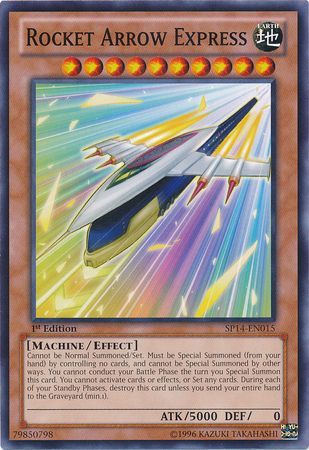 Rocket Arrow Express - SP14-EN015 - Starfoil Rare - 1st Edition available at 401 Games Canada