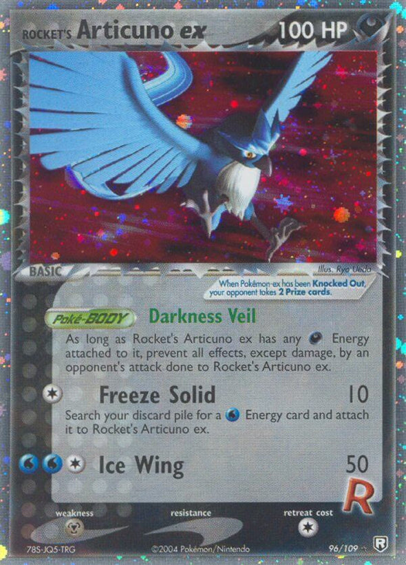 Rocket's Articuno ex - 96/109 - Ultra Rare available at 401 Games Canada