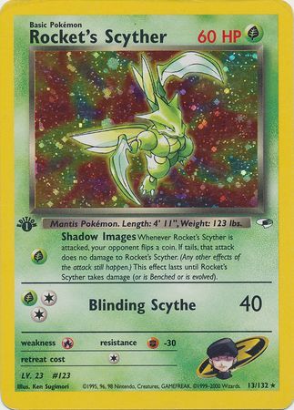 Rocket's Scyther - 13/132 - Holo - 1st Edition available at 401 Games Canada