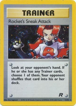 Rocket's Sneak Attack - 16/82 - Holo - Unlimited available at 401 Games Canada