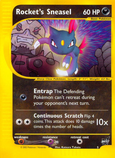 Rocket's Sneasel - 5 - Promo available at 401 Games Canada