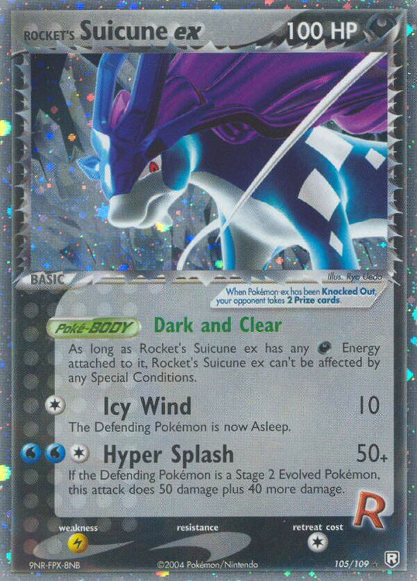 Rocket's Suicune ex - 105/109 - Ultra Rare available at 401 Games Canada