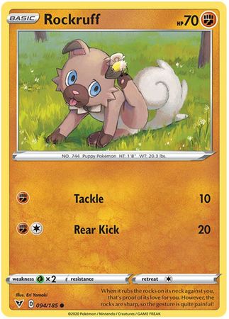 Rockruff - 094/185 - Common available at 401 Games Canada