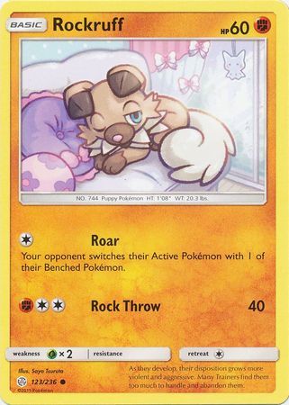 Rockruff - 123/236 - Common available at 401 Games Canada