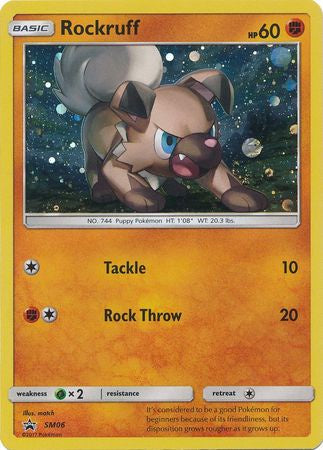 Rockruff - SM06 - Holo Promo available at 401 Games Canada