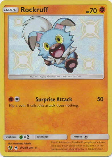 Rockruff - SV23/SV94 - Shiny Rare available at 401 Games Canada