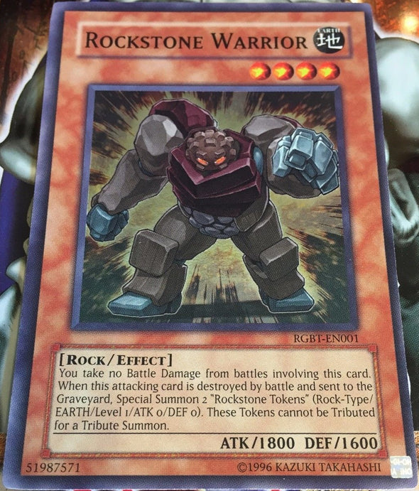 Rockstone Warrior - RGBT-EN001 - Super Rare - Unlimited available at 401 Games Canada