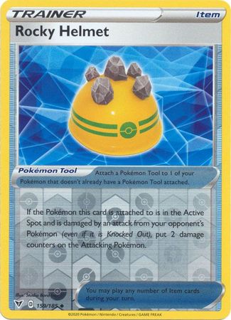 Rocky Helmet - 159/185 - Uncommon - Reverse Holo available at 401 Games Canada