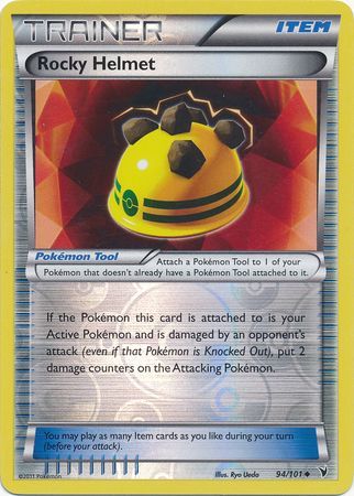 Rocky Helmet - 94/101 - Uncommon - Reverse Holo available at 401 Games Canada