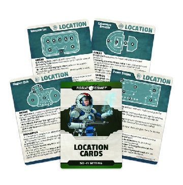 Rogue Comet - Location Cards - Sci-Fi Setting available at 401 Games Canada