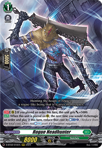 Rogue Headhunter - D-BT02/010 - Triple Rare available at 401 Games Canada