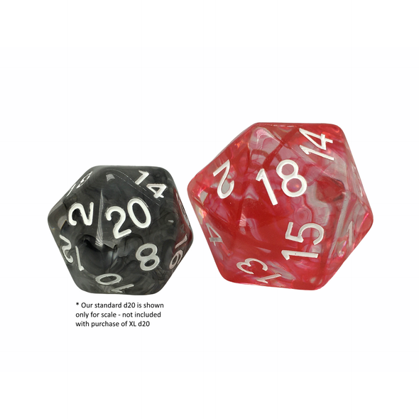 Role 4 Initiative - XL d20 - Diffusion Cherry available at 401 Games Canada