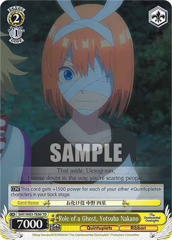 Role of a Ghost, Yotsuba Nakano - 5HY/W83-TE60 - Trial Deck available at 401 Games Canada