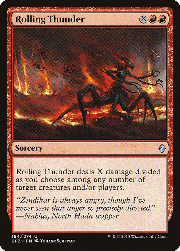 Rolling Thunder (BFZ) available at 401 Games Canada