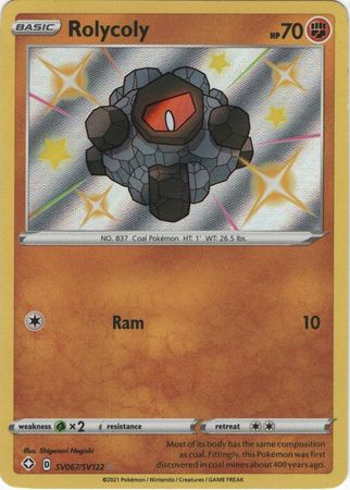 401 Games Canada - Rolycoly - SV067/SV122 - Shiny Rare