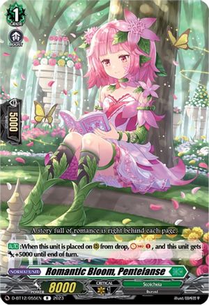 Romantic Bloom, Pentelanse - D-BT12/055EN - Rare available at 401 Games Canada