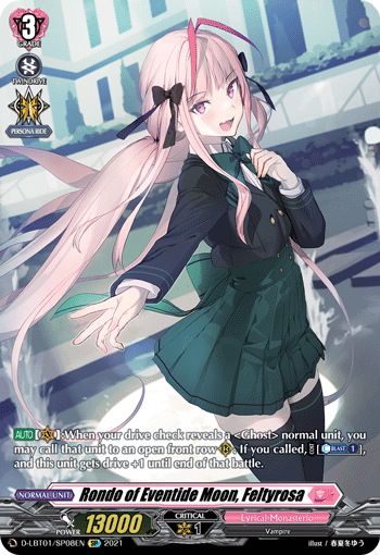 Rondo of Eventide Moon, Feltyrosa - D-LBT01/SP08 - SP available at 401 Games Canada