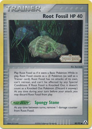Root Fossil - 80/92 - Common - Reverse Holo available at 401 Games Canada